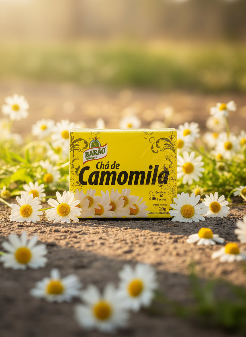 Cha De Camomila 10g Barão