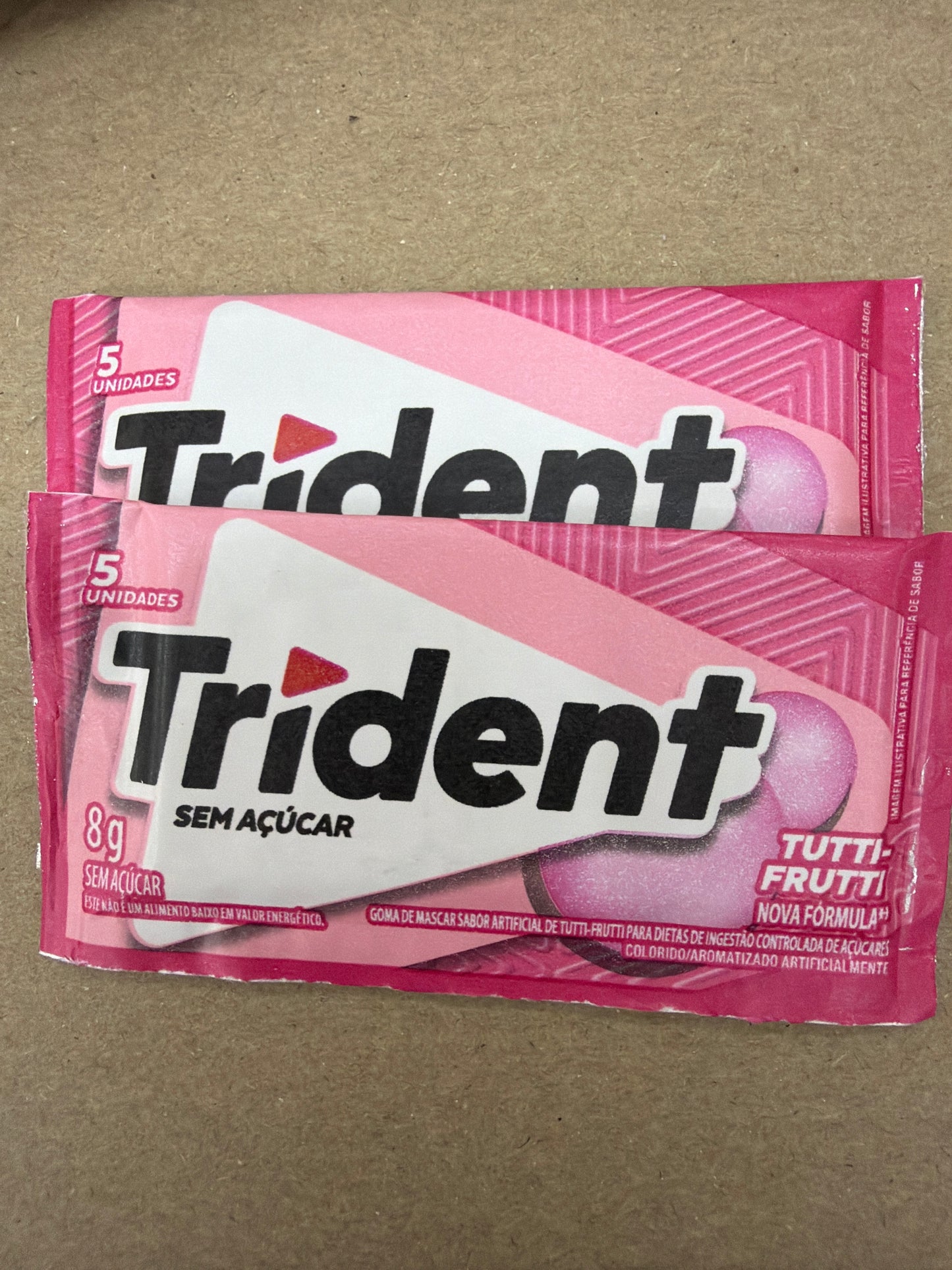 Trident Kauwgom 2-pack (5 stuks) - Tutti Frutti