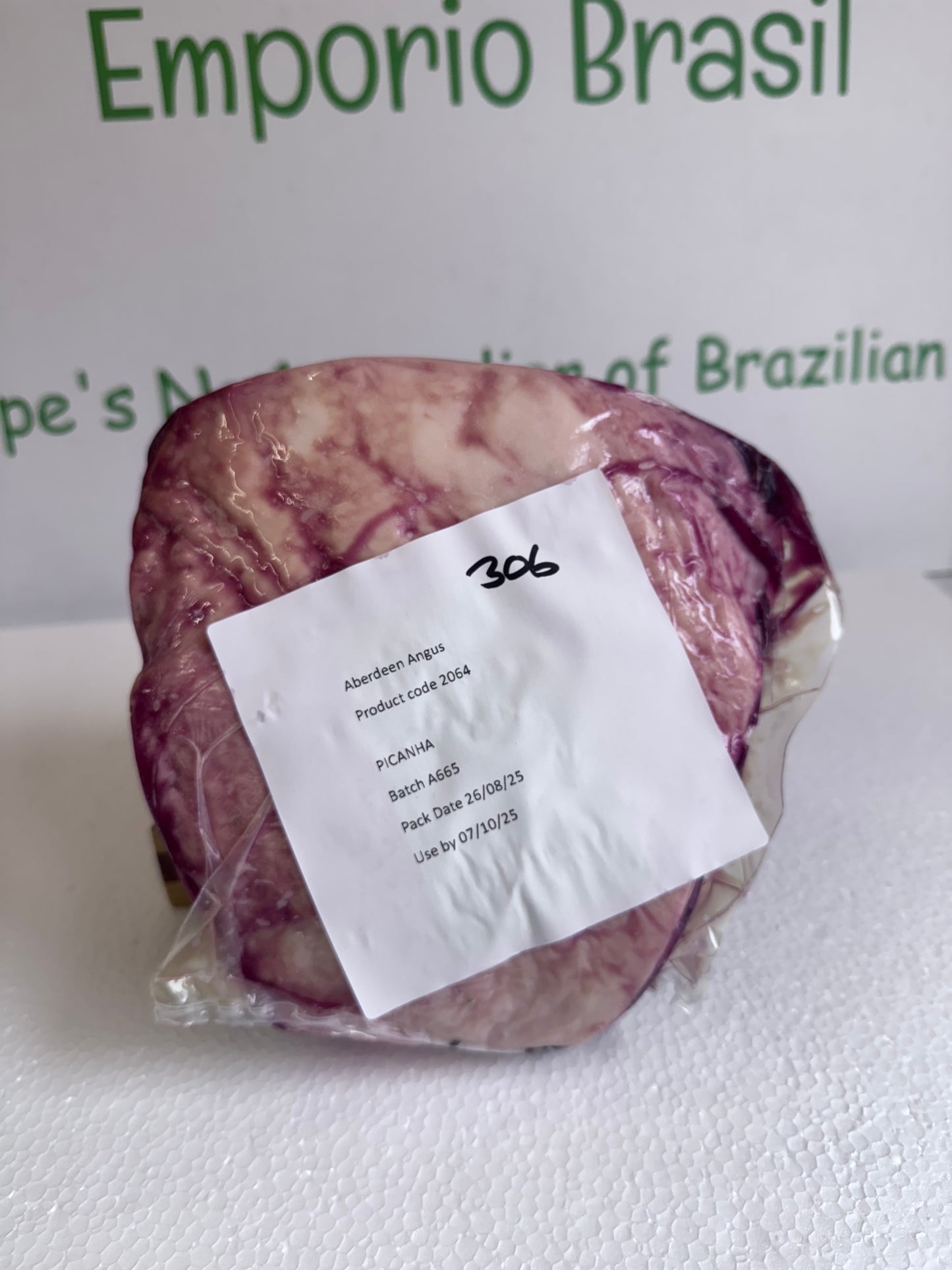 Picanha Aberdeen Angus Top Qualty Breed. Rump Cap Actual Piece 306 1.258 KG £24.97 /KG