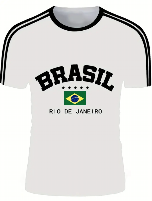 Brazil T Shirt White