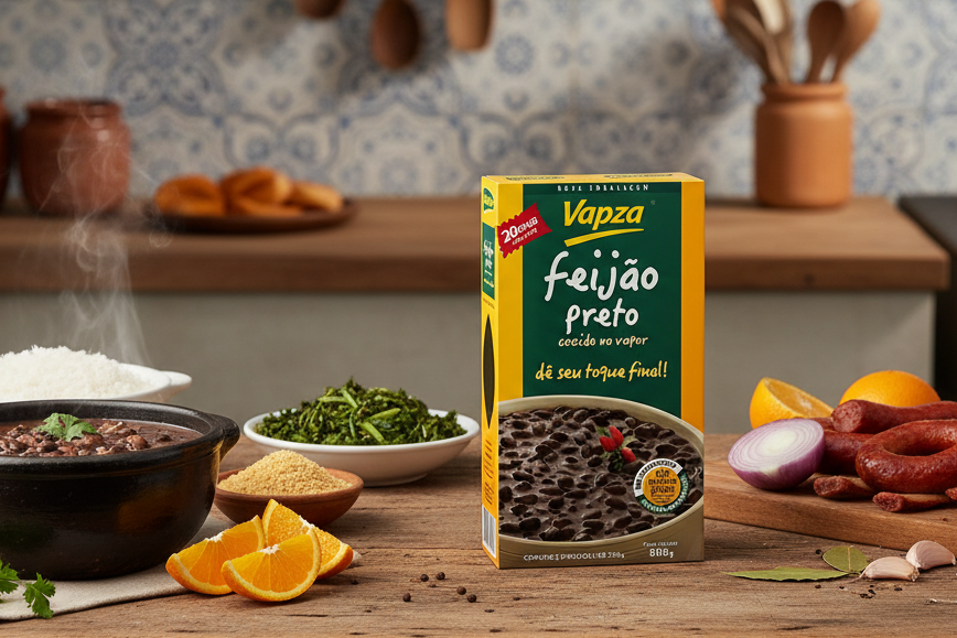 Vapza Feijão Preto Brasileiro 500g