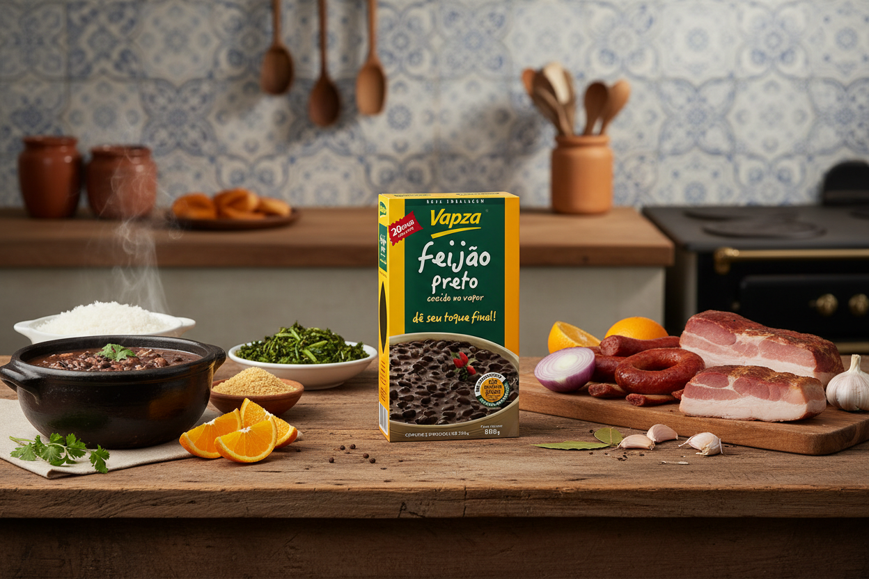 Vapza Feijão Preto Brasileiro 500g