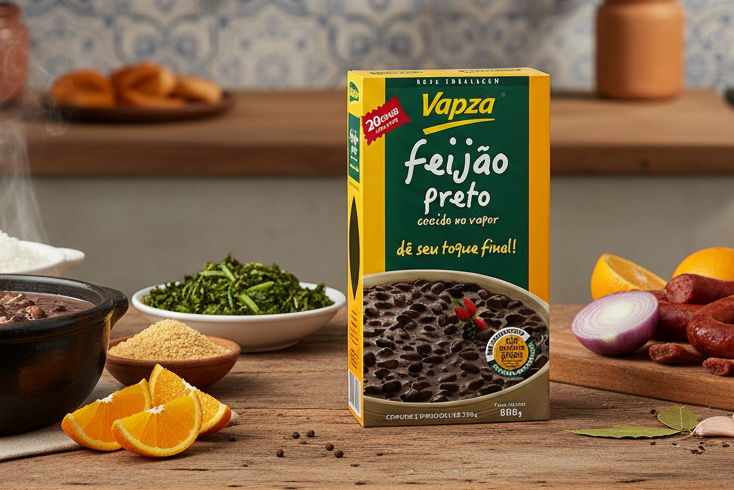 Vapza Feijão Preto Brasileiro 500g