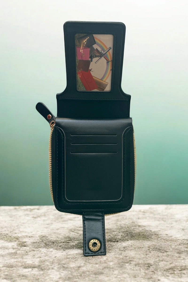 Clube de Regatas do Flamengo - Leather effect wallet.