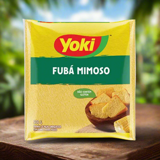 Fuba Mimoso Yoki / Corn Meal Fubá 500g.