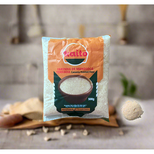 Farinha de Mandioca Torrada Caseira  500g - Kaito