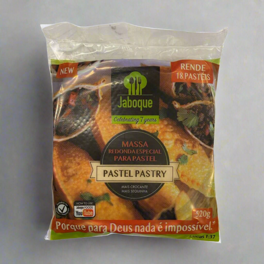 Jaboque Massa Especial para Pastel Redonda Lasagne Pastry 500g