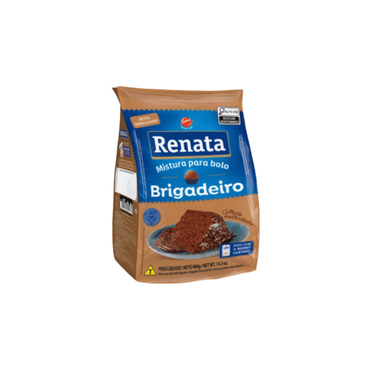 Mistura p/Bolo Brigadeiro  - chocolate cake mix - 400gr - Renata