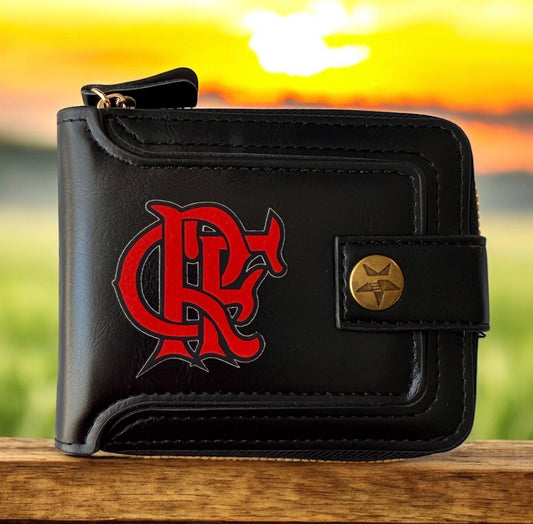 Clube de Regatas do Flamengo - Leather effect wallet.