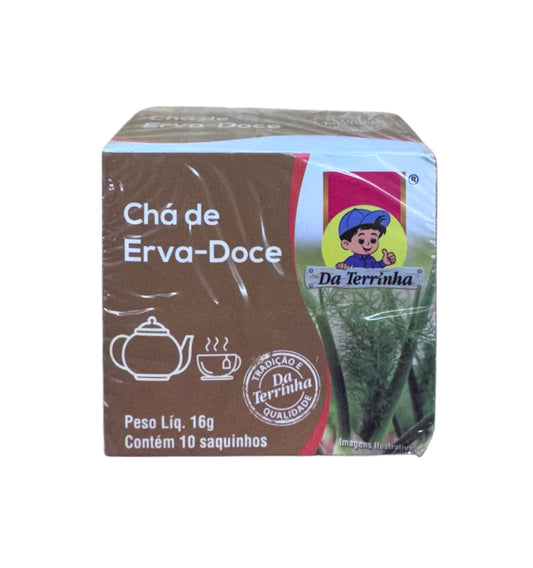 Cha Erva-Doce 16g  Fennel Da Terrinha