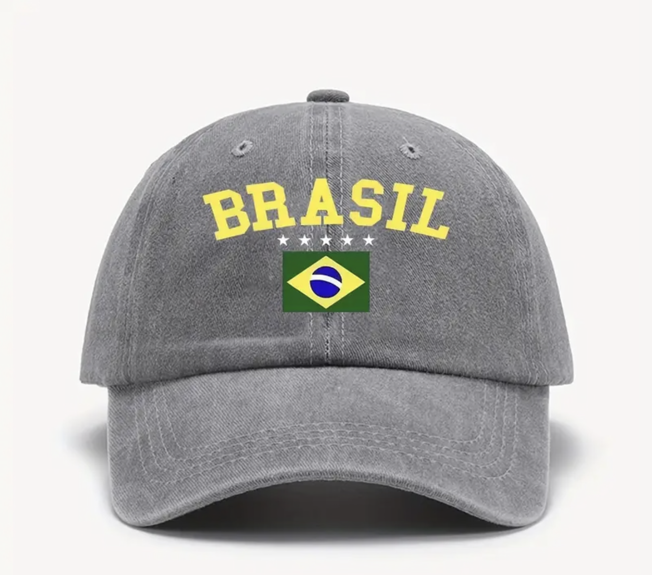 Brazil Cap - Grey