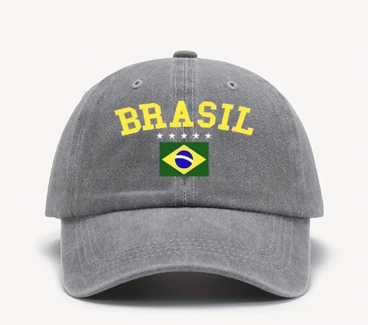 Brazil Cap - Grey