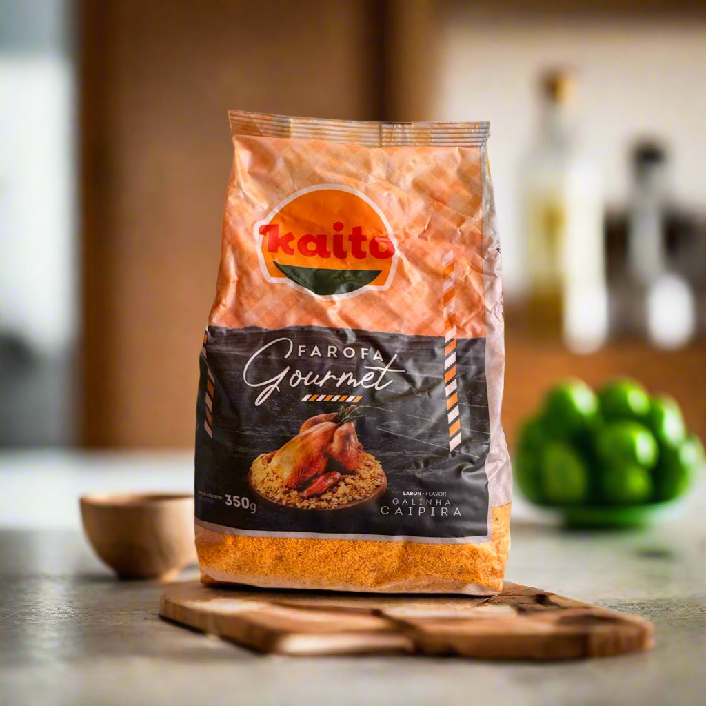 Kaito Brazilian Gourmet farofa  Galinha Caipira 350g