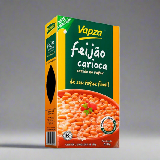 Vapza Feijao Carioca Brazilian Brown Beans 500g