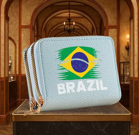 Brasil Wallet / Purse Blue