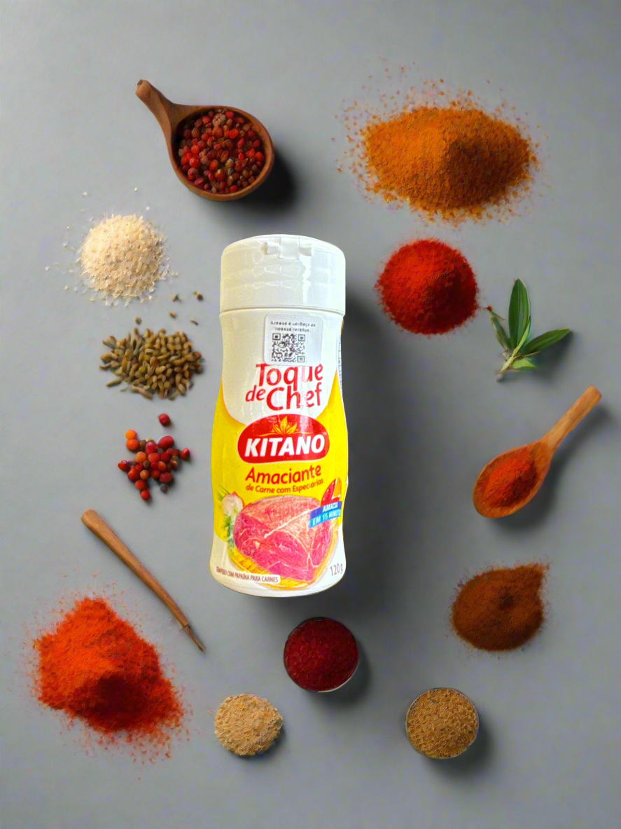 Amaciante de Carne com Especiarias 120g Kitano