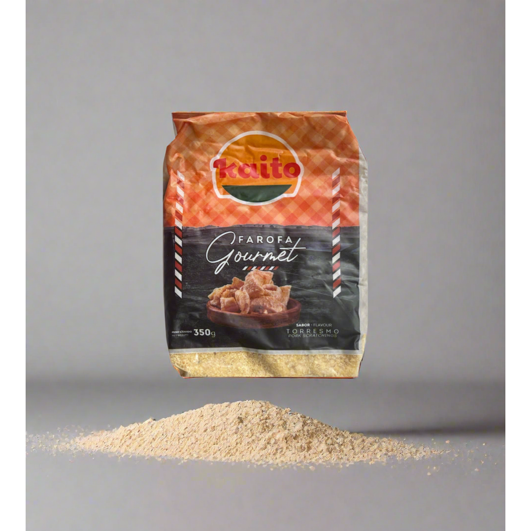 Kaito Brazilian Gourmet farofa 350g Pork scratchings flavour