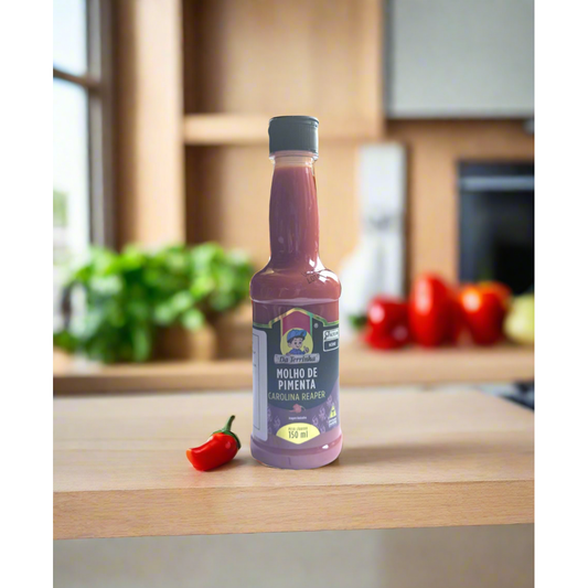 Molho Pimenta Carolina Reaper Da Terrinha - 150ml