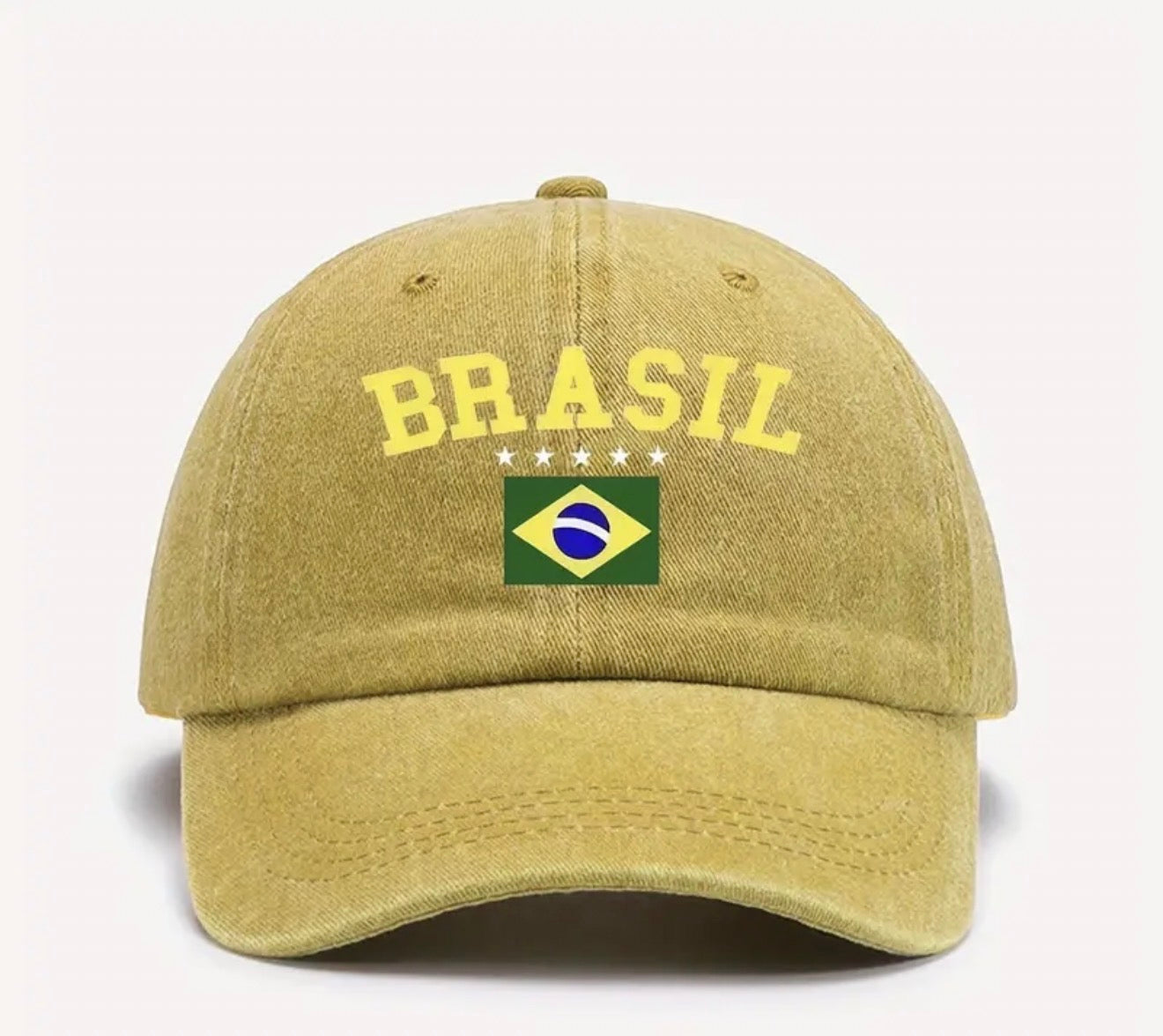 Brazil Cap - Yellow