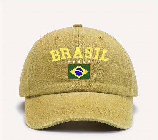 Brazil Cap - Yellow