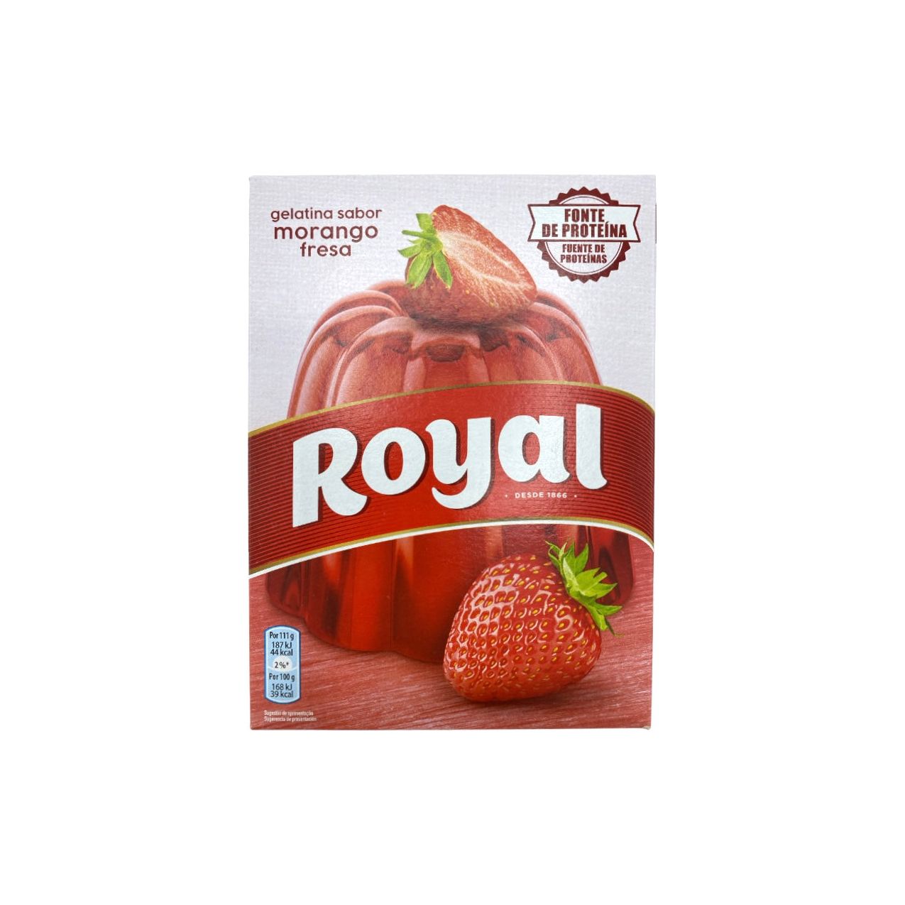 Gelatina Morango Strawberry jelly 170gr Royal