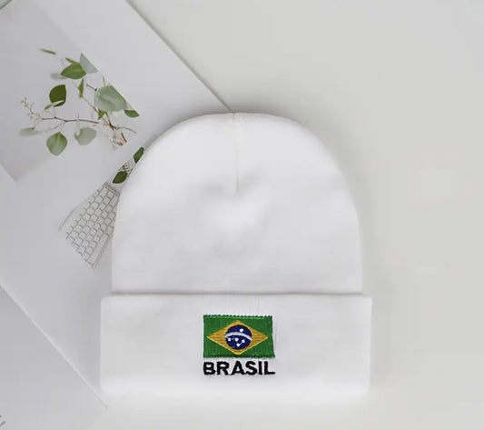 Beanie Hat - Brazil