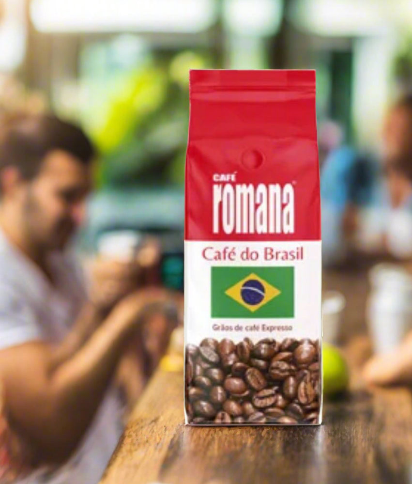 Wholesale Brazilian Romana Coffee 1kg Beans  6 x 1kg (inc 100 Free cups and lids)
