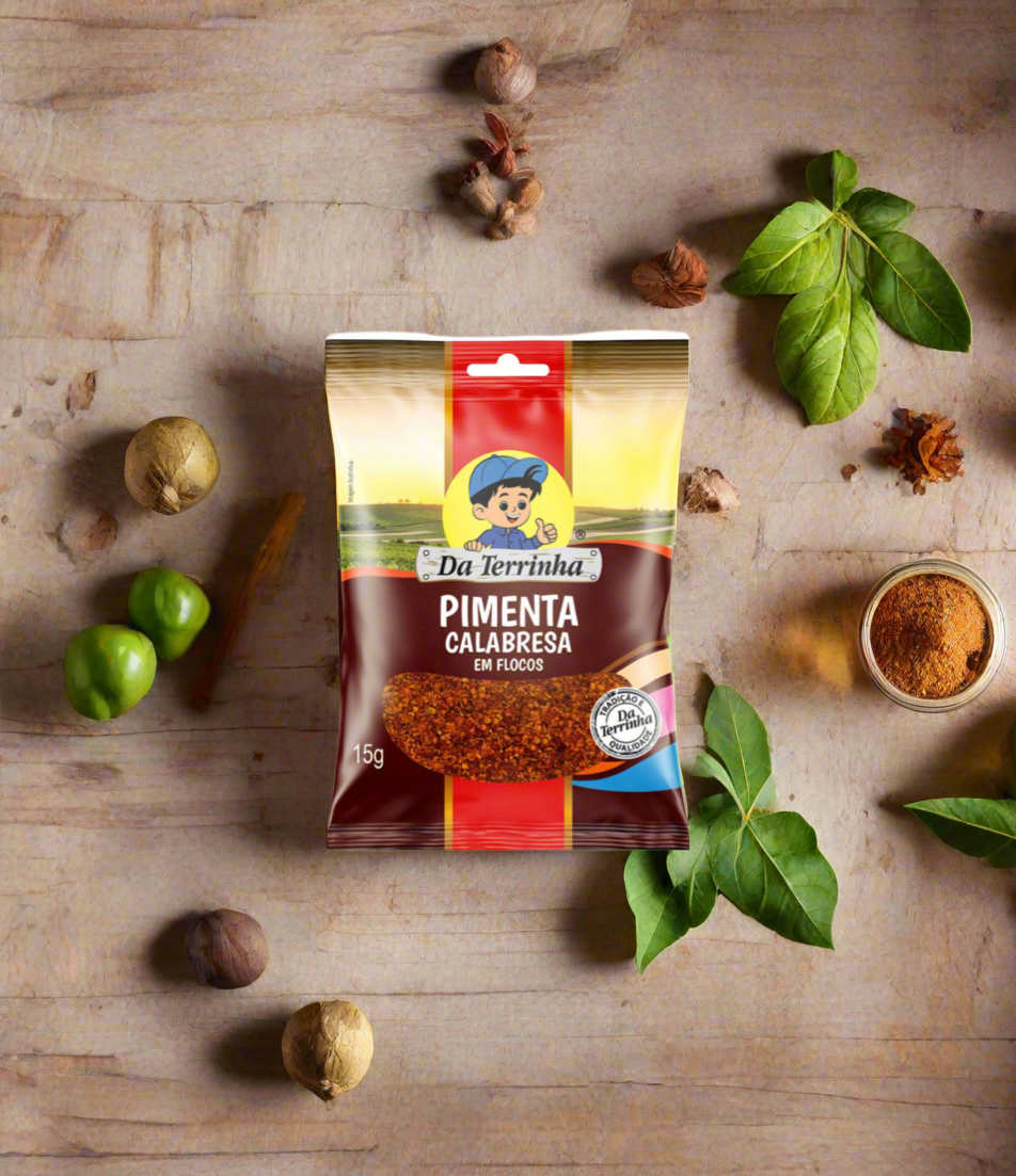 Pimenta Calabresa Da Terrinha Em Flocos 15g