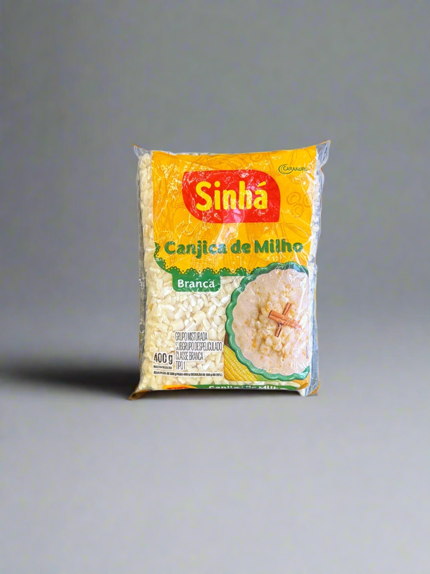 Canjica de Milho Branca Sinha 400g
