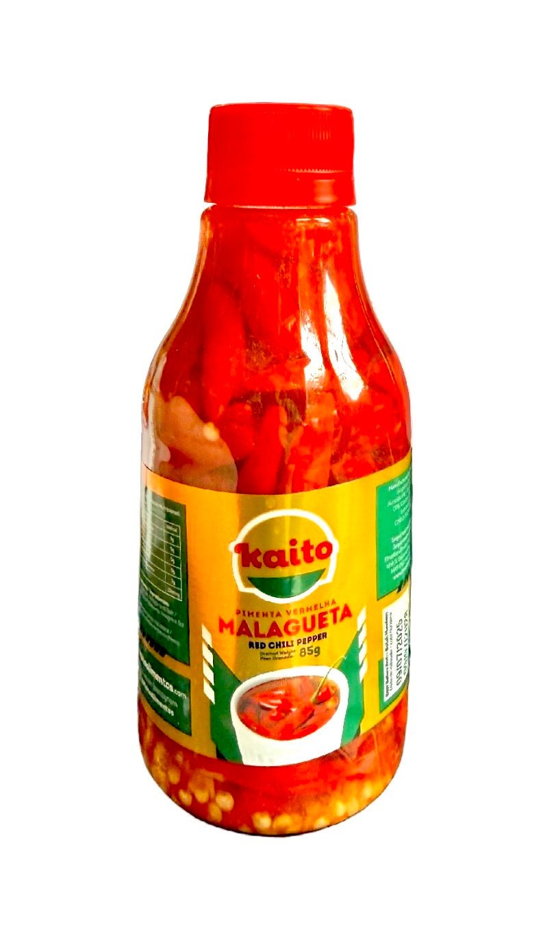 Pimenta Malagueta Vermelha Red Chilli 85g - Kaito