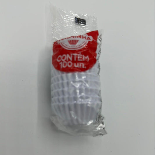 Made4u Forminha p/ doces / Confectionary baskek White(100 baskets)