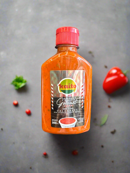 Kaito Creme de pimenta gourmet calabresa 200g