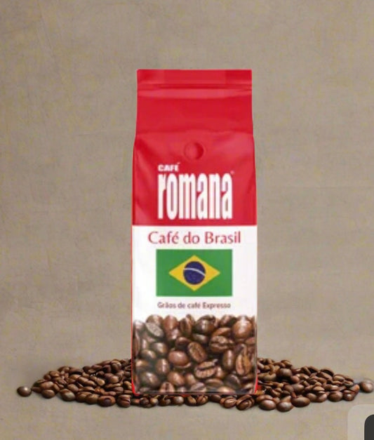 Wholesale Brazilian Romana Coffee 1kg Beans  6 x 1kg (inc 100 Free cups and lids)