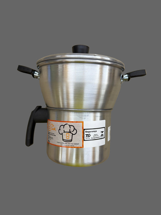 Cuscuzeira Alu N18 Groot Formaat Mr Cook