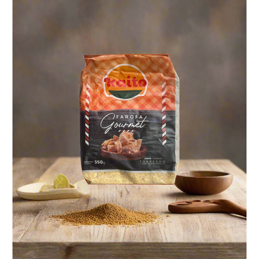 Kaito Brazilian Gourmet farofa 350g Pork scratchings flavour