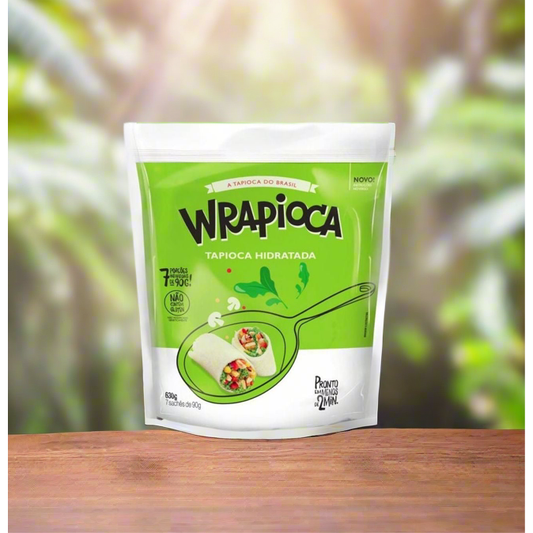 Wrapioca Tapioca 7 Porções Hydrated Tapioca Flour 630g
