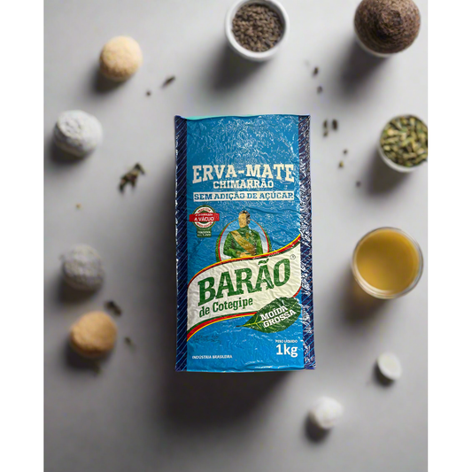 Erva-Mate Chimarrao Chá Barao de Cotegipe Sem Adição de Açúcar 1Kg