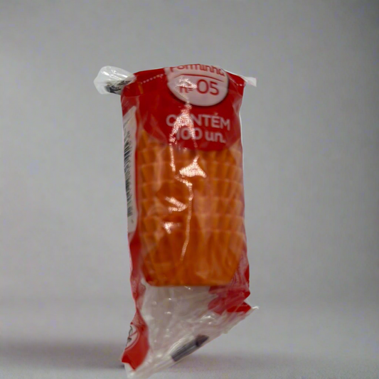 Made4u Forminha p/ doces / Confectionary  Baskets orange (100 baskets)