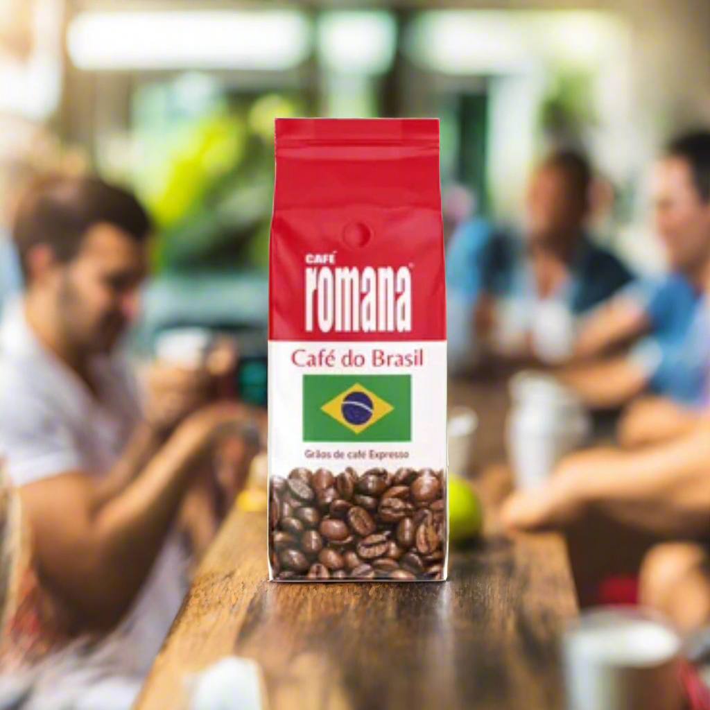 Wholesale Brazilian Romana Coffee 1kg Beans  6 x 1kg (inc 100 Free cups and lids)