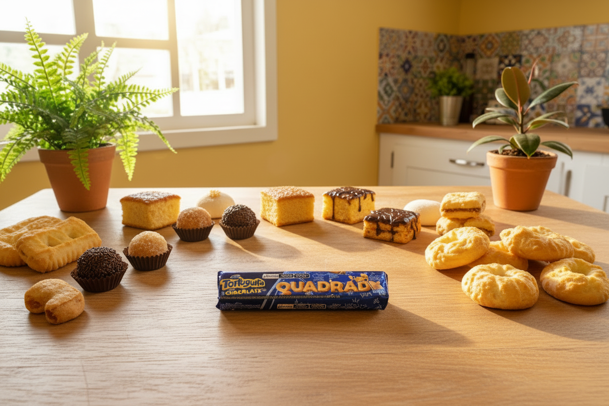 Tortuguita Quadrad biscuits