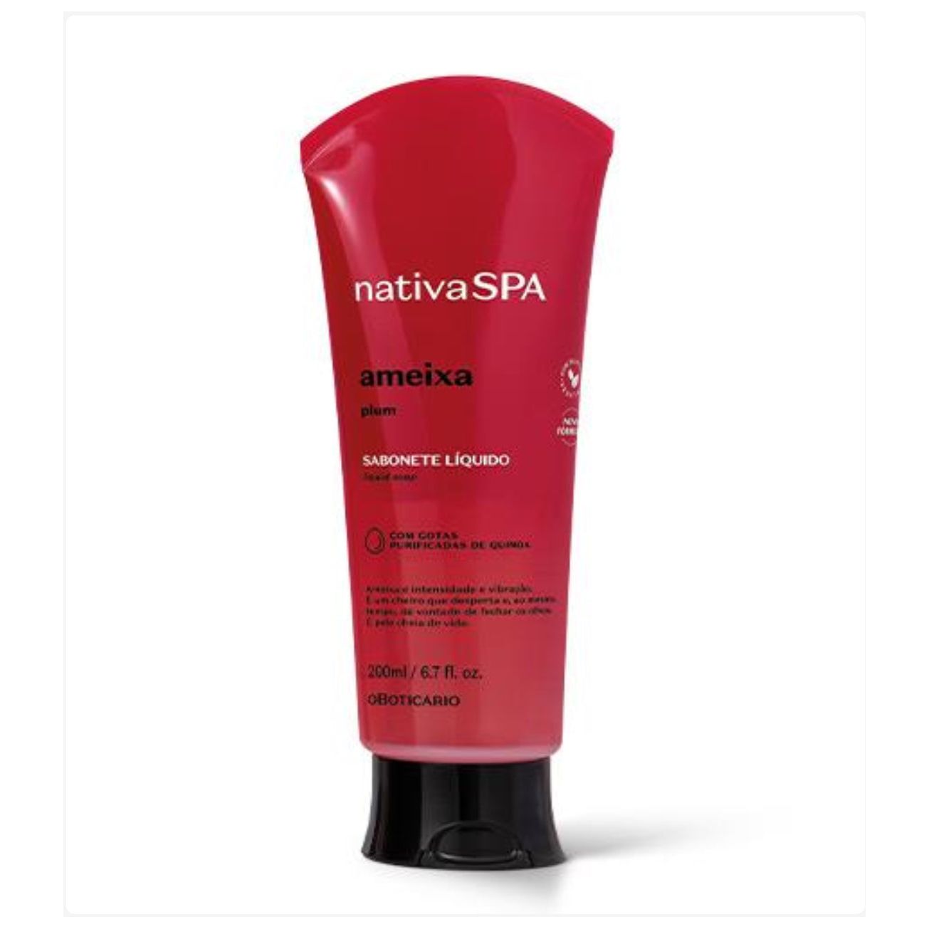 Sabonete líquido Ameixa O Boticário 200ml