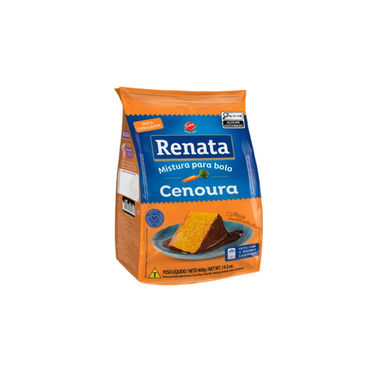 Mistura p/Bolo Cenoura  - Carrot cake mix - 400gr - Renata