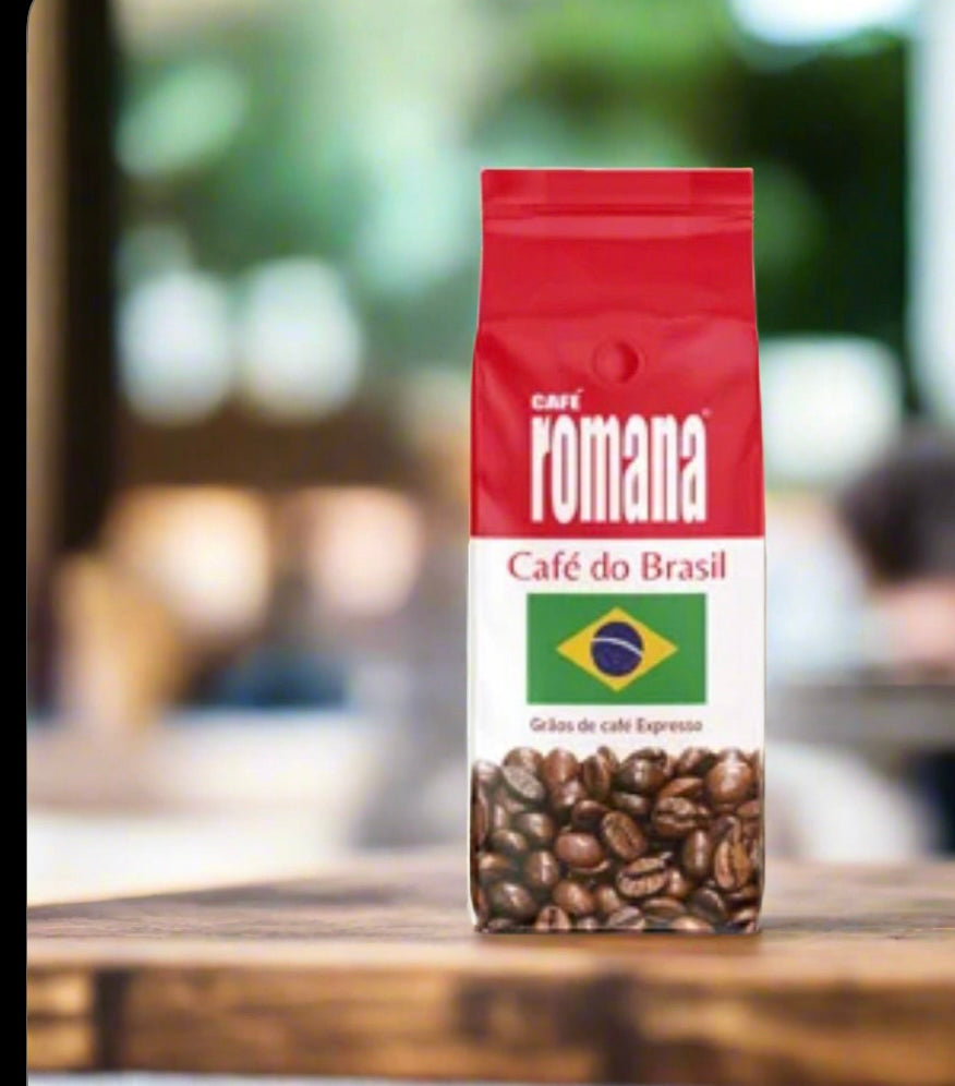 Wholesale Brazilian Romana Coffee 1kg Beans  6 x 1kg (inc 100 Free cups and lids)