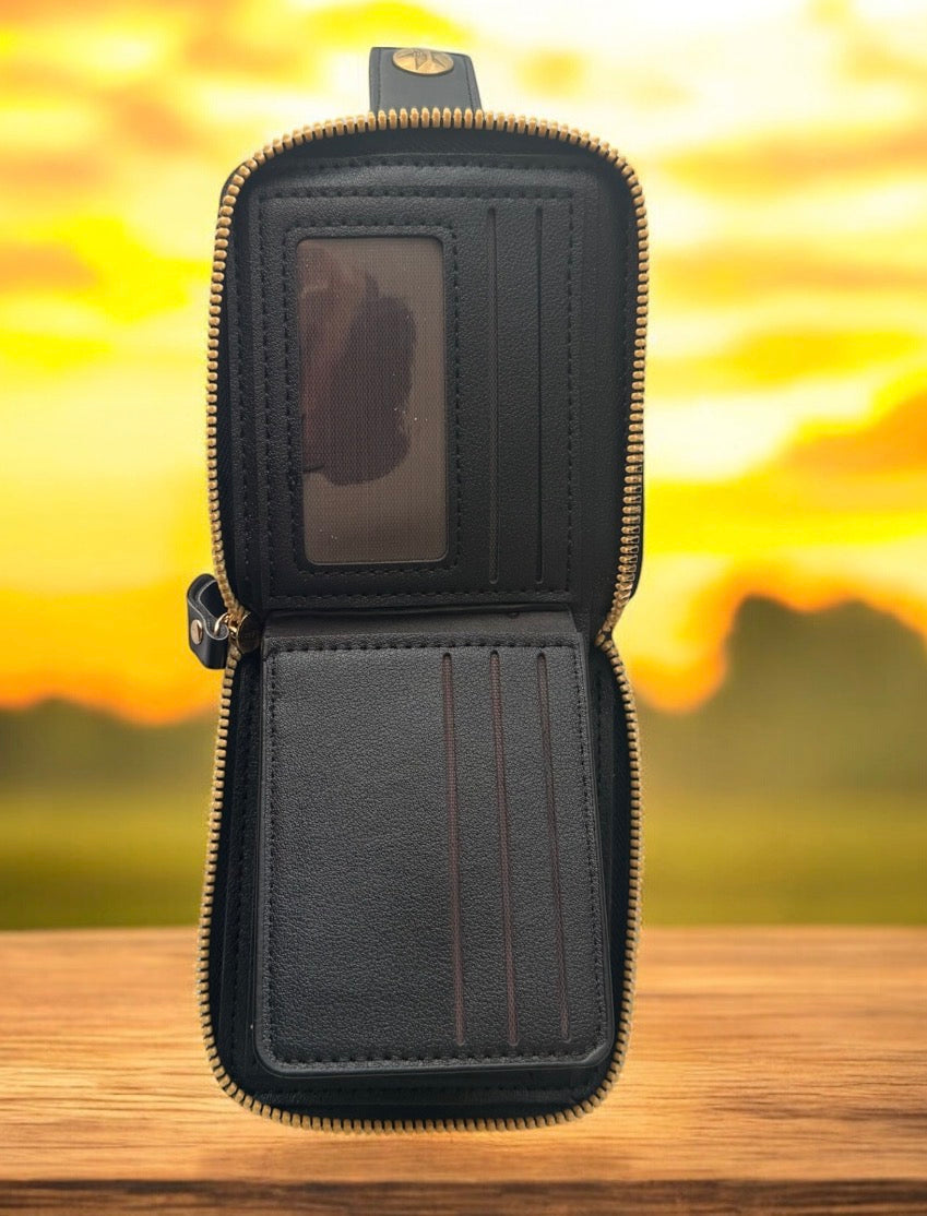 Clube de Regatas do Flamengo - Leather effect wallet.