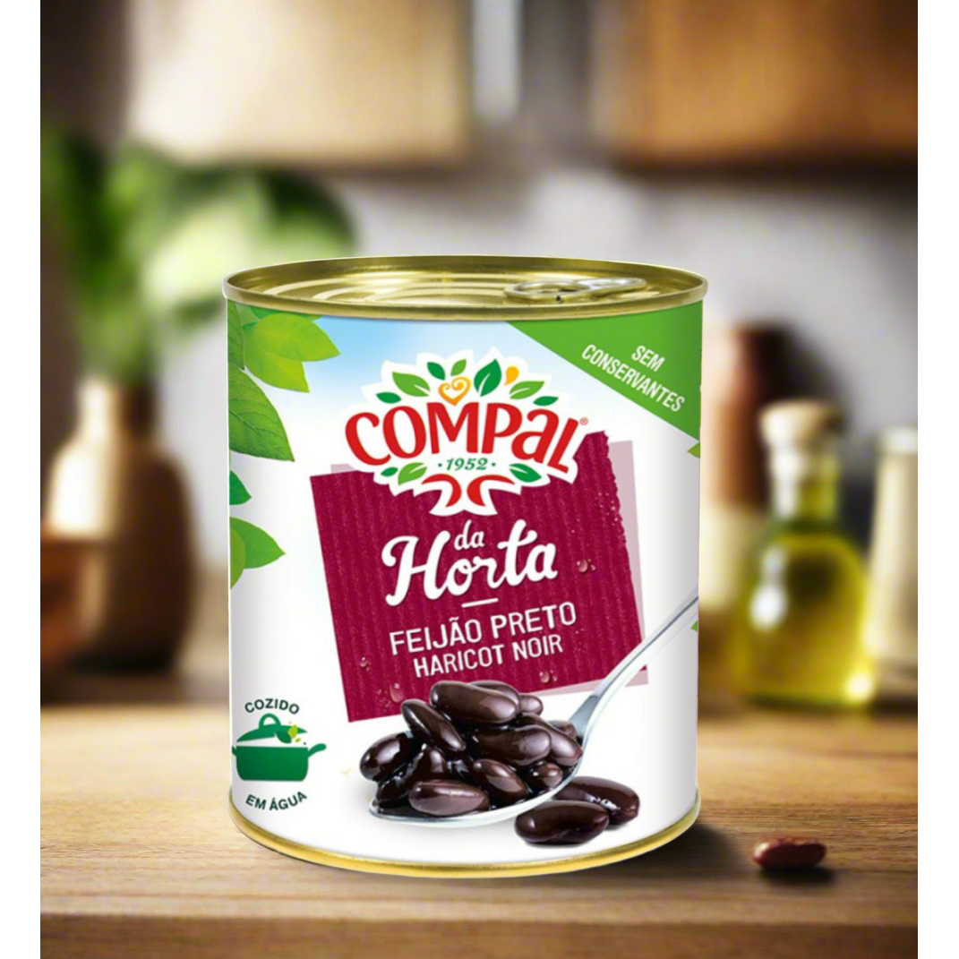 Compal Feijao Preto Beans 845g