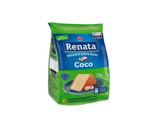 Mistura p/Bolo Coco  cake mix 400gr - Renata