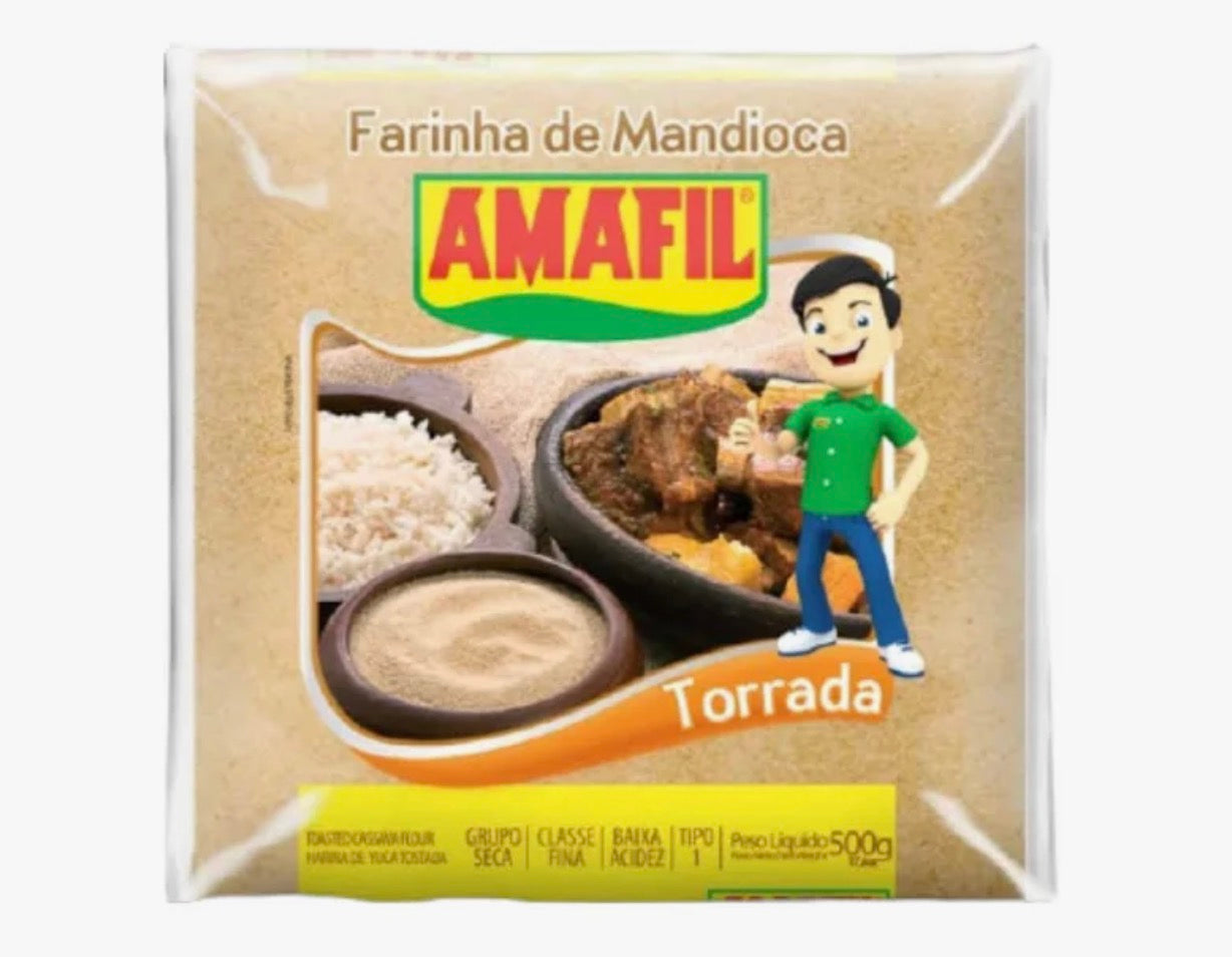 Farinha de Mandioca Torrada 500g Amafil