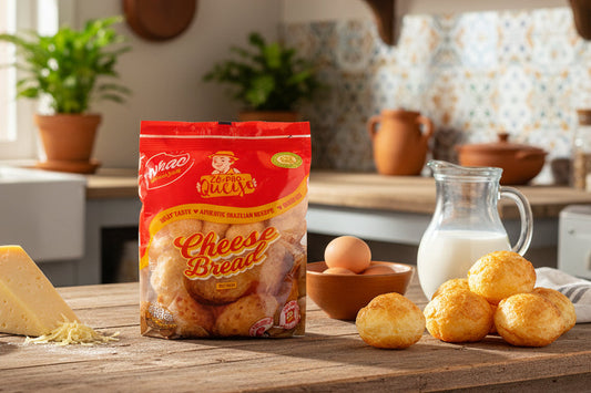 Pão de Queijo - Bolinhas de Pão de Queijo Tradicionais Brasileiras (60) da Ze! - Embalagem Congelada 1,5 kg