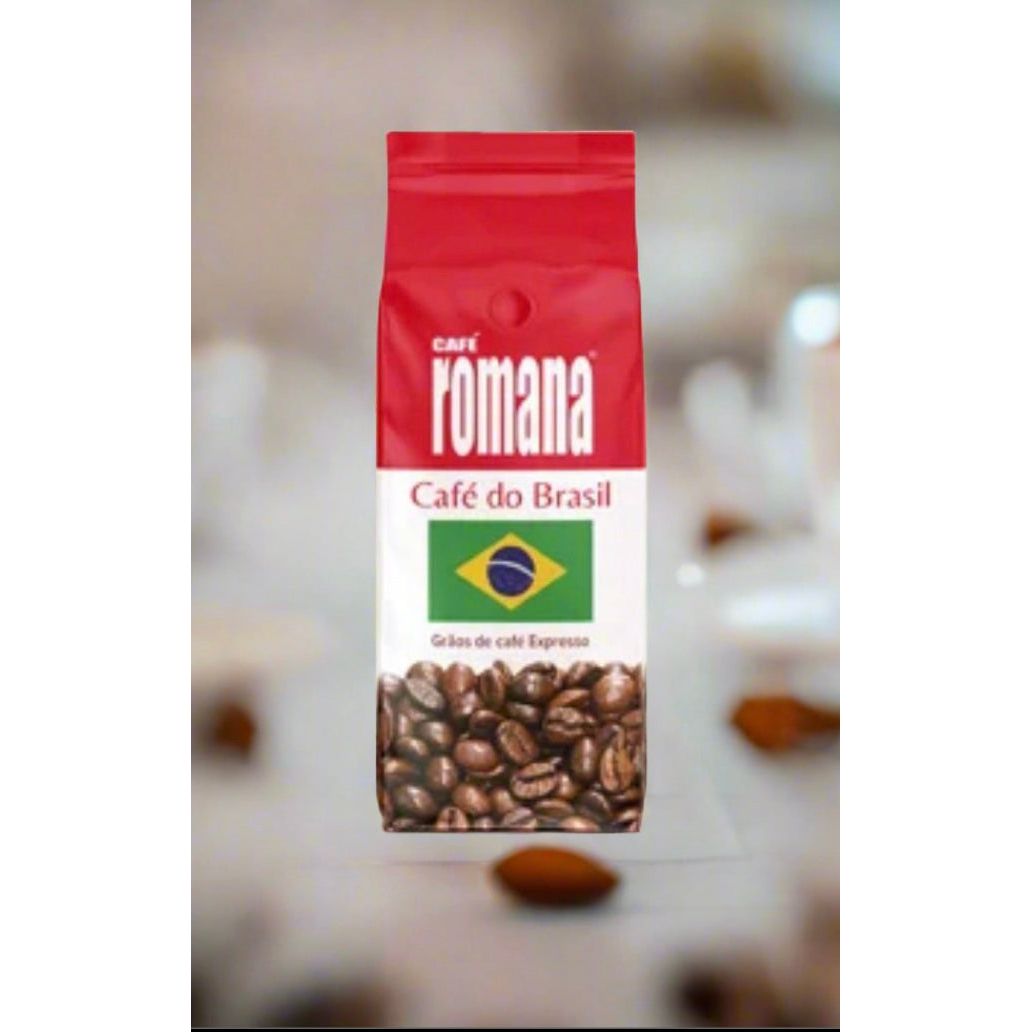 Brazilian Romana Coffee 1kg Beans (25 Free cups and lids)