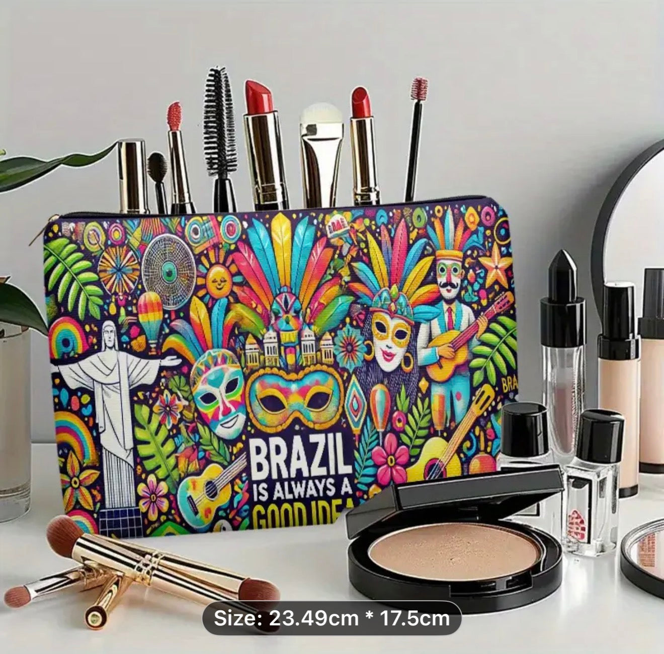 Brazil Carnival Make Up Case